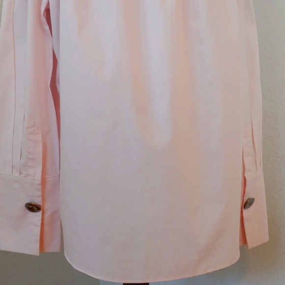 Zara Women Boatneck Pink Cotton Top in Medium - Picture 7 of 14